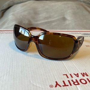 Suncloud Laurel polarized sunglasses, tortoiseshell color.